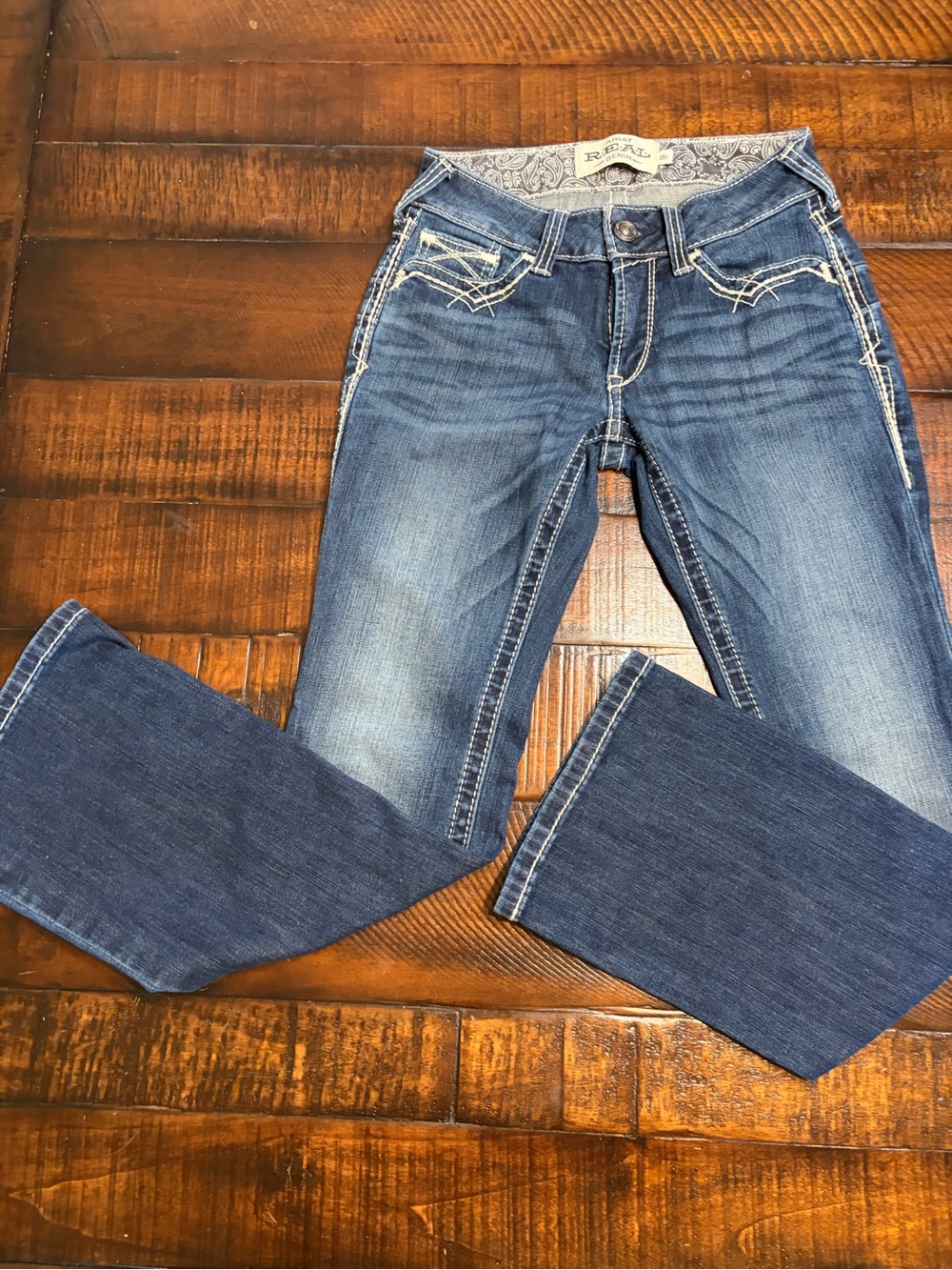 Ariat Women's Medium Blue Bootcut Jeans